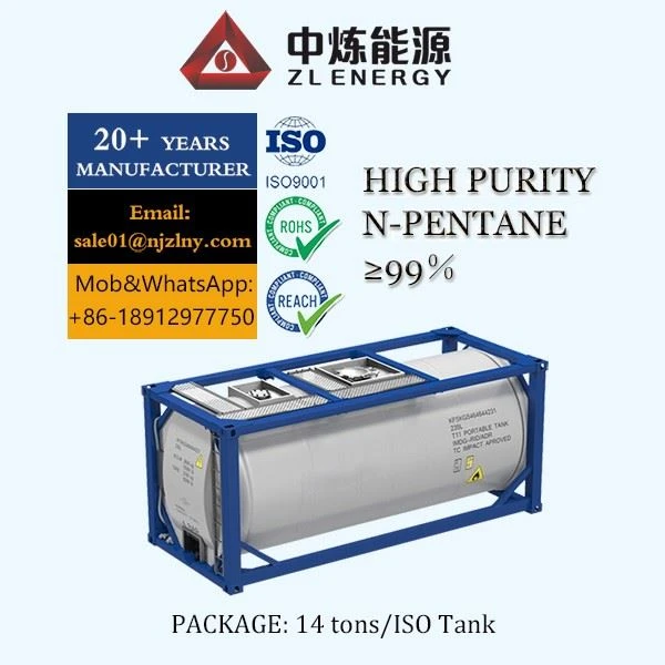 Environmentally Friendly Foaming Agent N-pentane suppliers