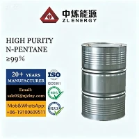 N{0}}Pentane CAS 109-66-0 Tionsclaíoch Níos mó ná nó cothrom le 99% Tuaslagóir Íseal-luaineachta le haghaidh Eastóscadh & Glanadh